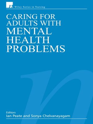cover image of Caring for Adults with Mental Health Problems